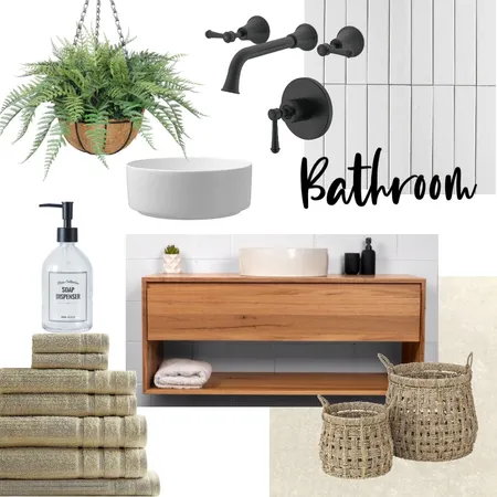Ensuite bathroom Interior Design Mood Board by Hosie Interiors on Style Sourcebook