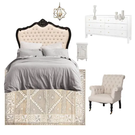 light bedroom Interior Design Mood Board by terriburns on Style Sourcebook