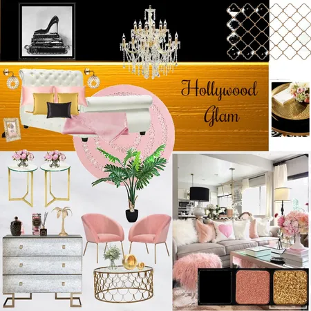 HG new paint black and gold sparkling Interior Design Mood Board by Giang Nguyen on Style Sourcebook