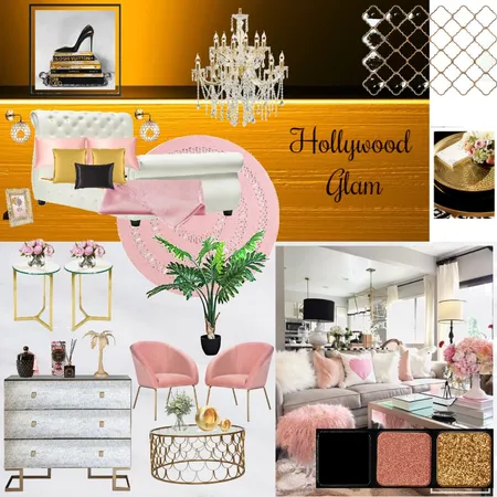 HG new paint black and gold sparkling Interior Design Mood Board by Giang Nguyen on Style Sourcebook