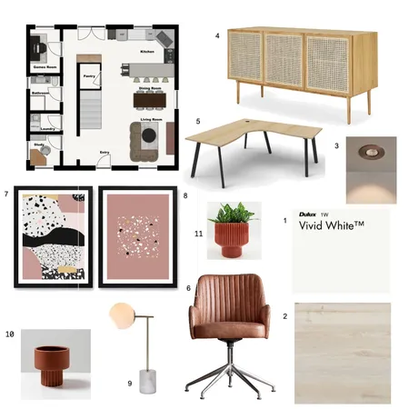 Study Interior Design Mood Board by tamara13 on Style Sourcebook