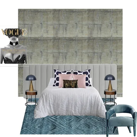 Lindas Bedroom Interior Design Mood Board by staged design on Style Sourcebook