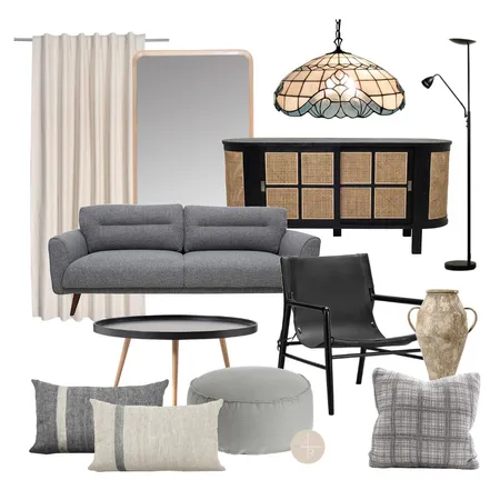 Shades of Grey Interior Design Mood Board by OAK + RIDGE INTERIOR DESIGN on Style Sourcebook