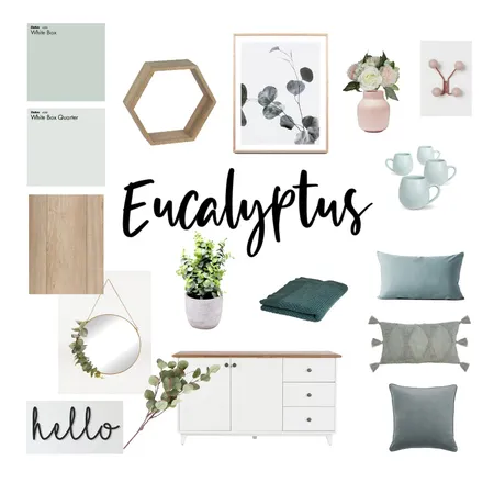 Eucalyptus Hut Interior Design Mood Board by mymoderndollshouse on Style Sourcebook