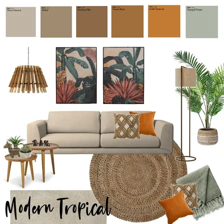 Modern Tropical Opt 2 Interior Design Mood Board by sjchan on Style Sourcebook