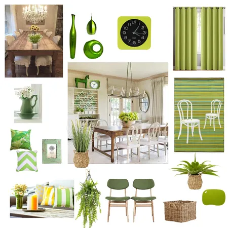 Country style with green theme Interior Design Mood Board by Giang Nguyen on Style Sourcebook