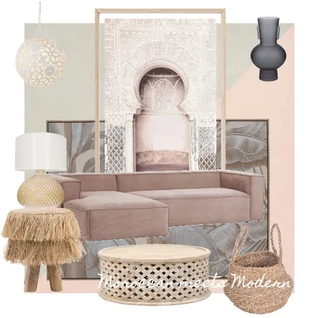 Moroccan meets Modern Interior Design Mood Board by Swetha_Ruud on Style Sourcebook