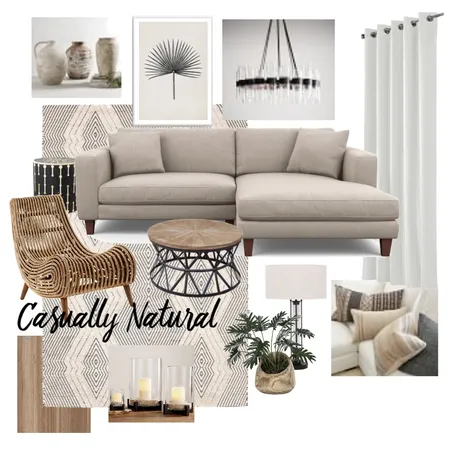Casually Natural Interior Design Mood Board by mellowery on Style Sourcebook