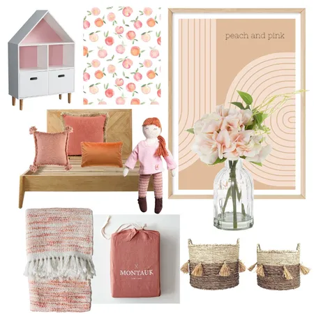 peach and pink #wanderintowinter21 #stylesourcebook Interior Design Mood Board by bindeebel on Style Sourcebook