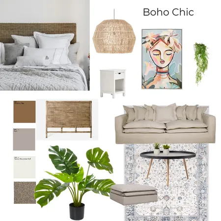 Boho Chic Interior Design Mood Board by neon_newman on Style Sourcebook