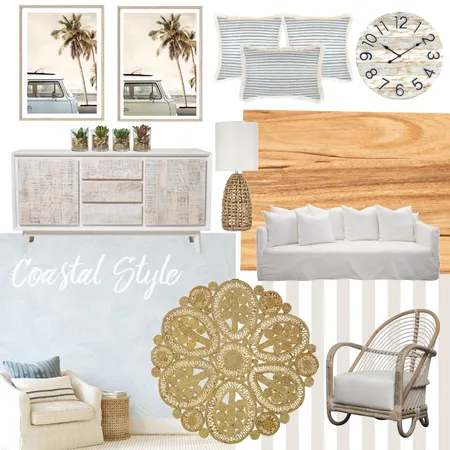 Coastal Style Interior Design Mood Board by Hannahelizabeth on Style Sourcebook