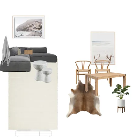 Contemporary scandi neutral living and dining Interior Design Mood Board by Natashajjj on Style Sourcebook