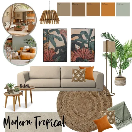 Modern Tropical Opt 5 Interior Design Mood Board by sjchan on Style Sourcebook