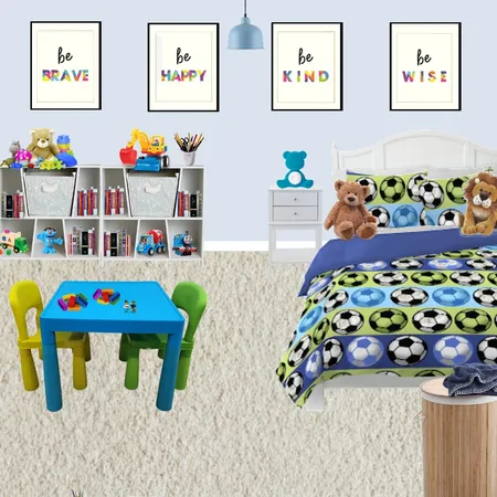Little Boys Bedroom Interior Design Mood Board by fsclinterior on Style Sourcebook