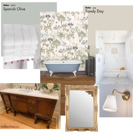 Main en-suite Interior Design Mood Board by Roz poz on Style Sourcebook