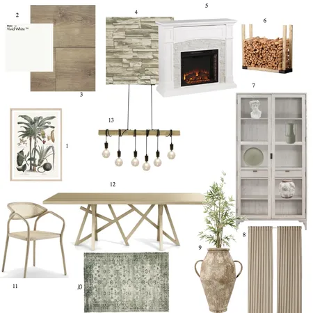 dinning Interior Design Mood Board by MarinaElian on Style Sourcebook