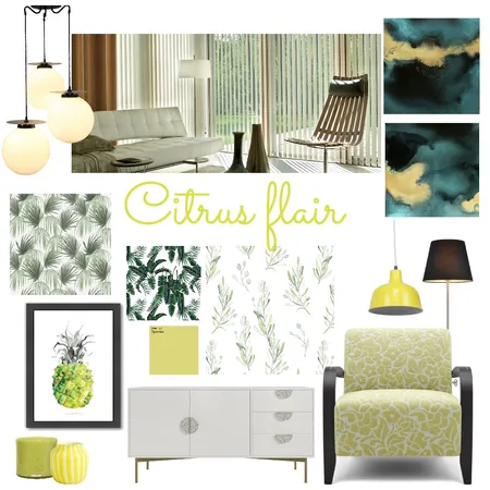 Citrus flair Interior Design Mood Board by Louise Kenrick on Style Sourcebook