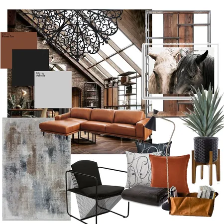 Warehouse Loft Interior Design Mood Board by Swetha_Ruud on Style Sourcebook