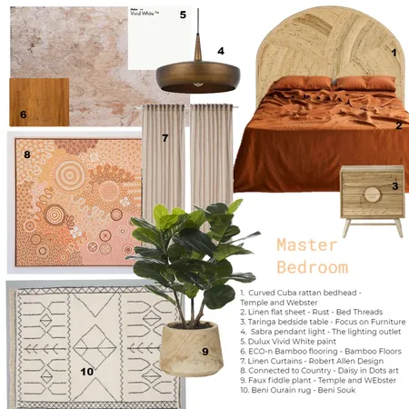 Master Bedroom Interior Design Mood Board by NicoleGhirardelli on Style Sourcebook