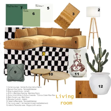 Living Room Interior Design Mood Board by NicoleGhirardelli on Style Sourcebook