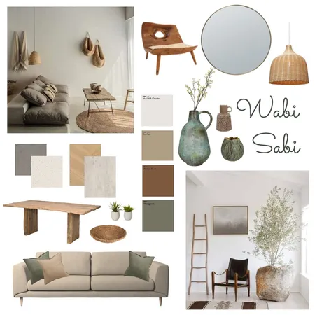 Wabi Sabi Interior Design Mood Board by kelliemerkel on Style Sourcebook