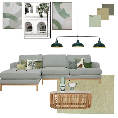 Shades of green Interior Design Mood Board by 81onthehill on Style Sourcebook