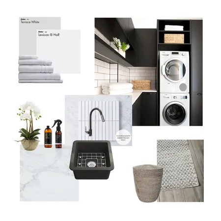 Modern Laundry Interior Design Mood Board by KMR on Style Sourcebook