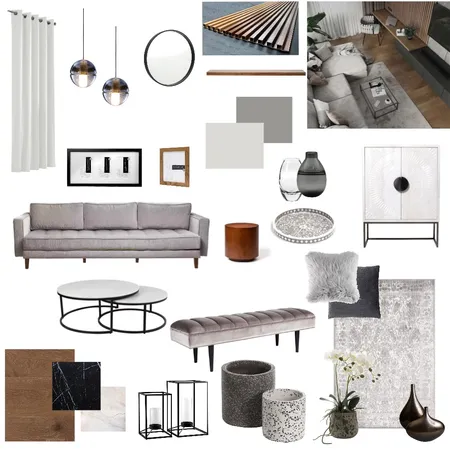 RECEPTION -LIVING AREA- NEW GIZA Interior Design Mood Board by Ro on Style Sourcebook