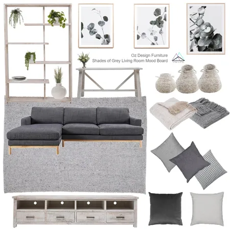 Shades of Grey Interior Design Mood Board by Invelope on Style Sourcebook