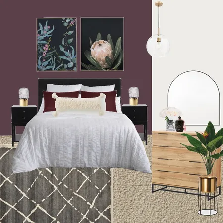Michele bedroom option 2 Interior Design Mood Board by ksmcc on Style Sourcebook