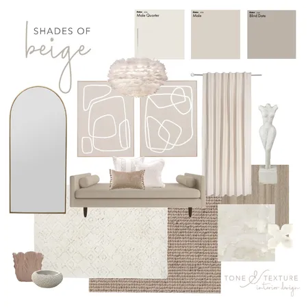 Shades of Beige - Walk in Robe Interior Design Mood Board by Tone & Texture Interior Design on Style Sourcebook