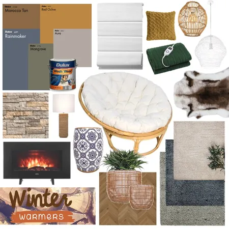 Bunnings winter warmers Interior Design Mood Board by Thediydecorator on Style Sourcebook