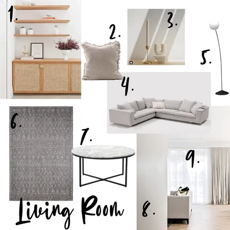 Living Interior Design Mood Board by cassaroo72 on Style Sourcebook