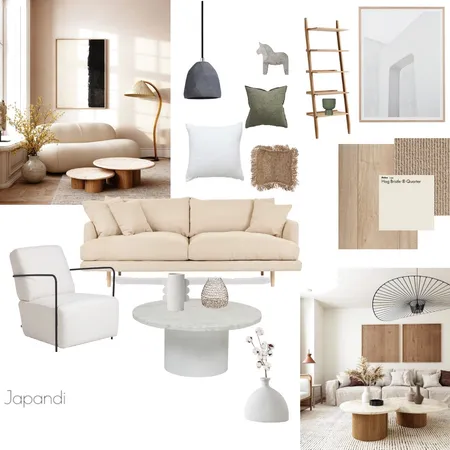 Japandiii Interior Design Mood Board by jazmynoxley on Style Sourcebook