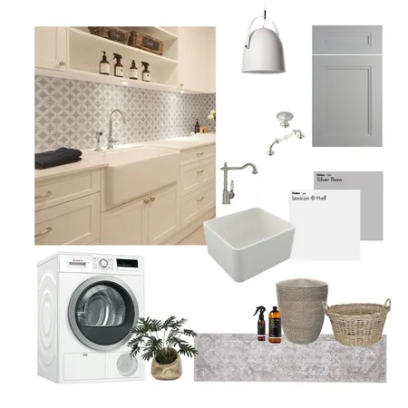 Traditional Laundry Interior Design Mood Board by KMR on Style Sourcebook