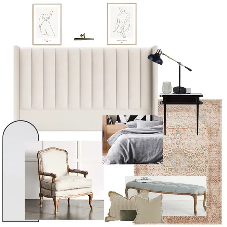 Main Bedroom Interior Design Mood Board by Milne on Style Sourcebook