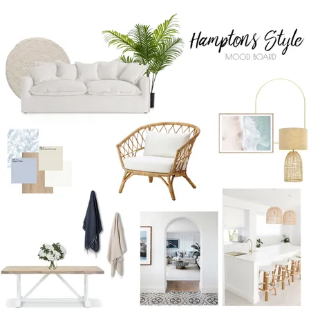 Hamptons Interior Design Mood Board by Katie Allnutt on Style Sourcebook