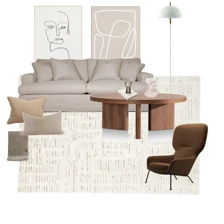 Curated Contemporary Interior Design Mood Board by Interiors By Kelly Tu on Style Sourcebook