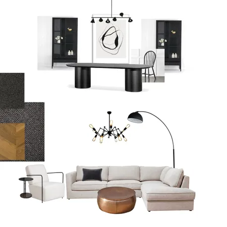 contrast lmodern living Interior Design Mood Board by özhan on Style Sourcebook