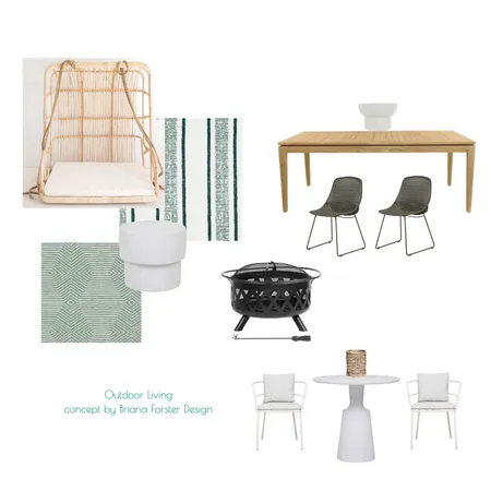 Kin Kin Cottage - Outdoor Living Interior Design Mood Board by Briana Forster Design on Style Sourcebook