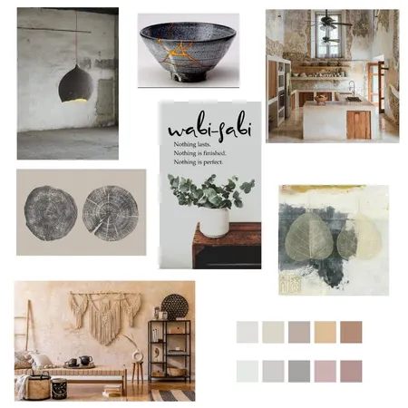 Wabi Sabi Interior Design Mood Board by MT on Style Sourcebook