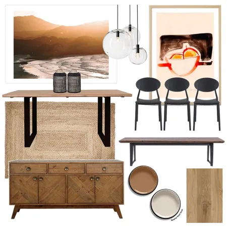 Module 9, Dinning Room Interior Design Mood Board by AliciaSutton on Style Sourcebook