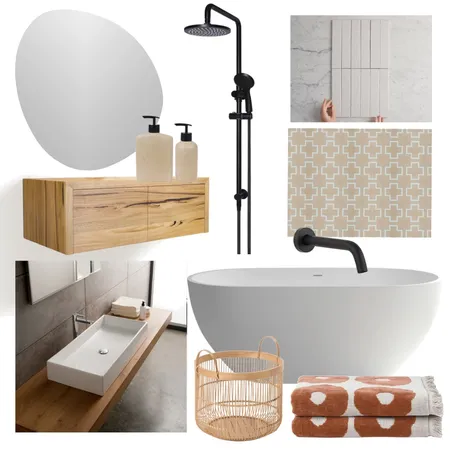 Module 9, Bathroom Interior Design Mood Board by AliciaSutton on Style Sourcebook
