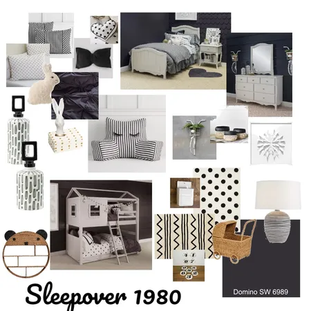 Sleepover 1980 Interior Design Mood Board by showroomdesigner2622 on Style Sourcebook
