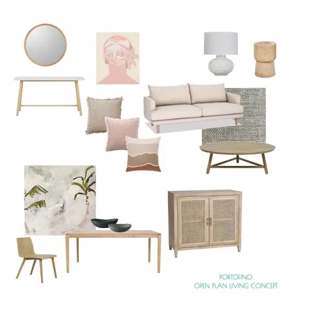Portofino OPEN PLAN **UPDATED Interior Design Mood Board by Briana Forster Design on Style Sourcebook