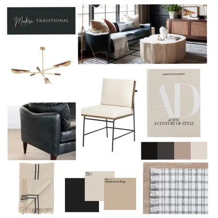 Modern Traditional Interior Design Mood Board by torilowry on Style Sourcebook
