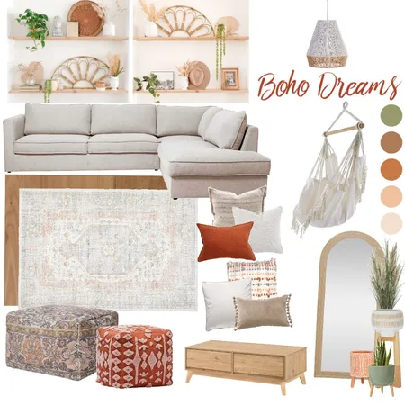 Boho Dreams Interior Design Mood Board by Lina Akilan on Style Sourcebook