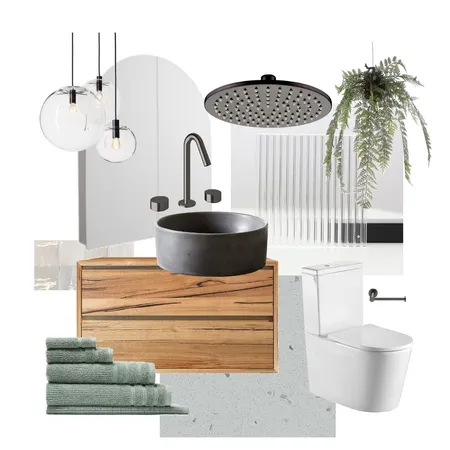Emmaline Bathroom Interior Design Mood Board by cparks on Style Sourcebook