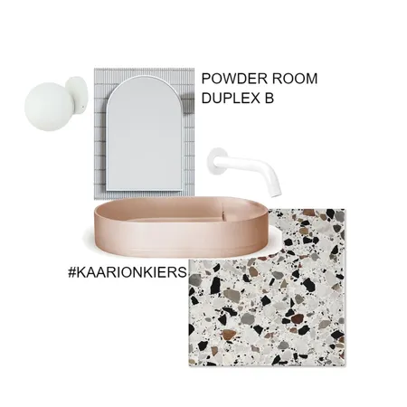 Powder Room Duplex B Interior Design Mood Board by hemko interiors on Style Sourcebook