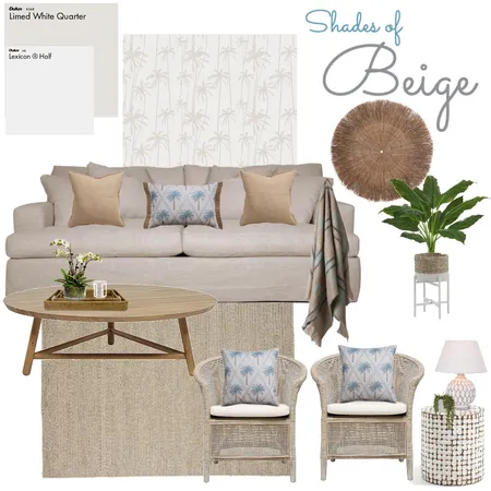 Shades of Beige Interior Design Mood Board by razz01 on Style Sourcebook